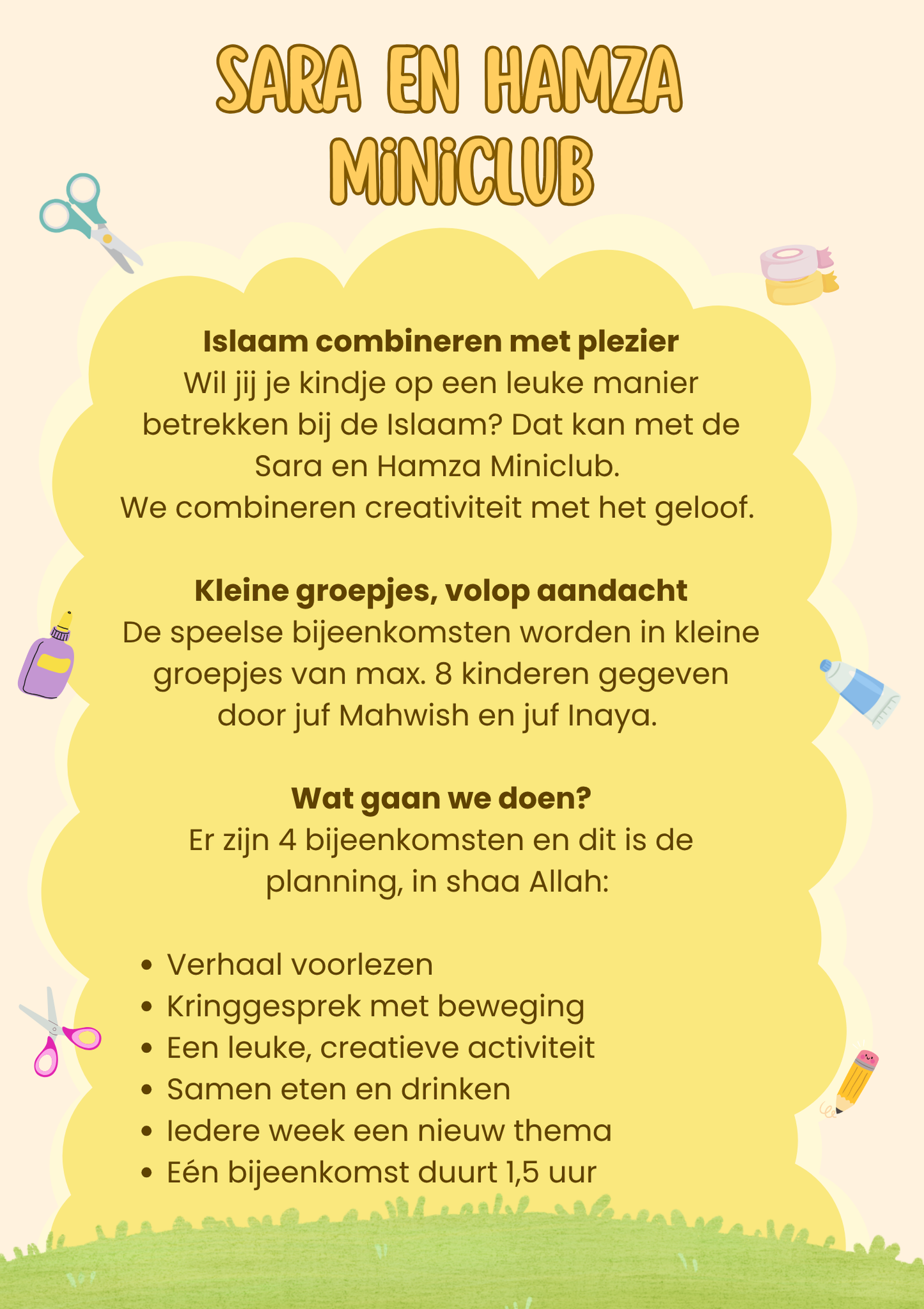 islamitische knutselclub voor kinderen
