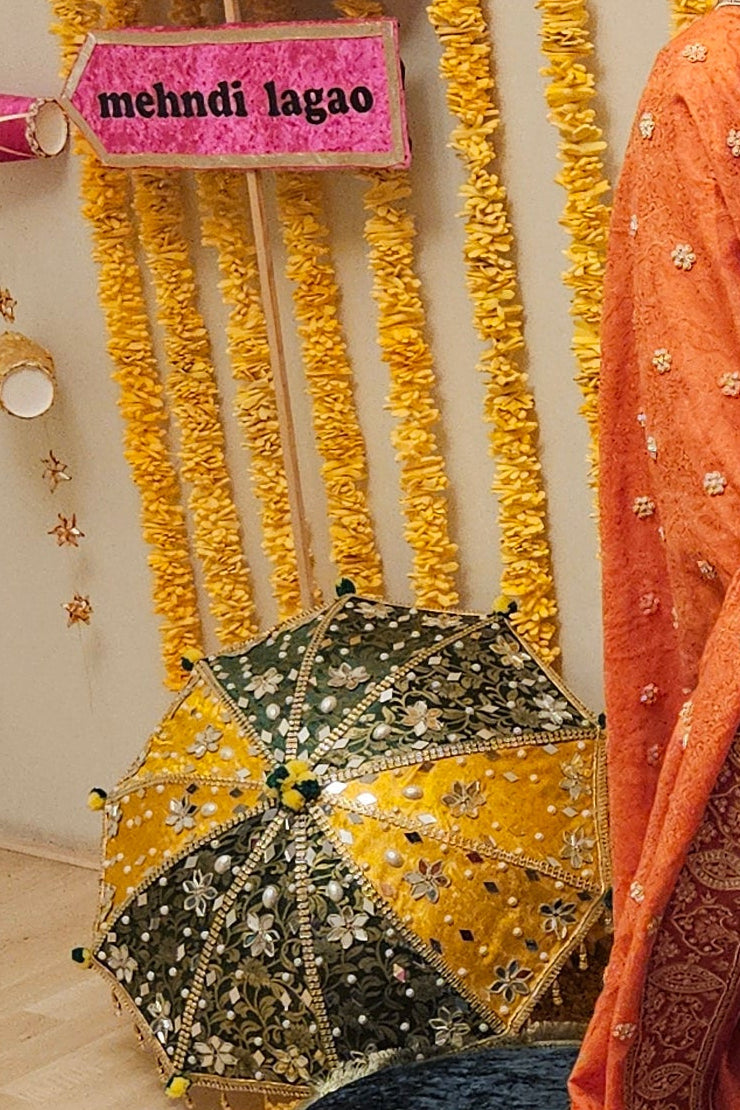Decoratieve paraplu voor mehndi kopen