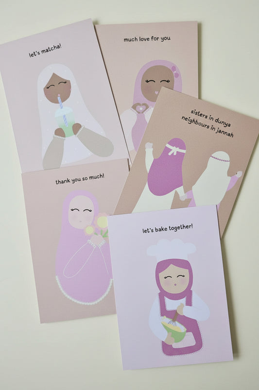 Kaartenset zusters in islam ukhti 