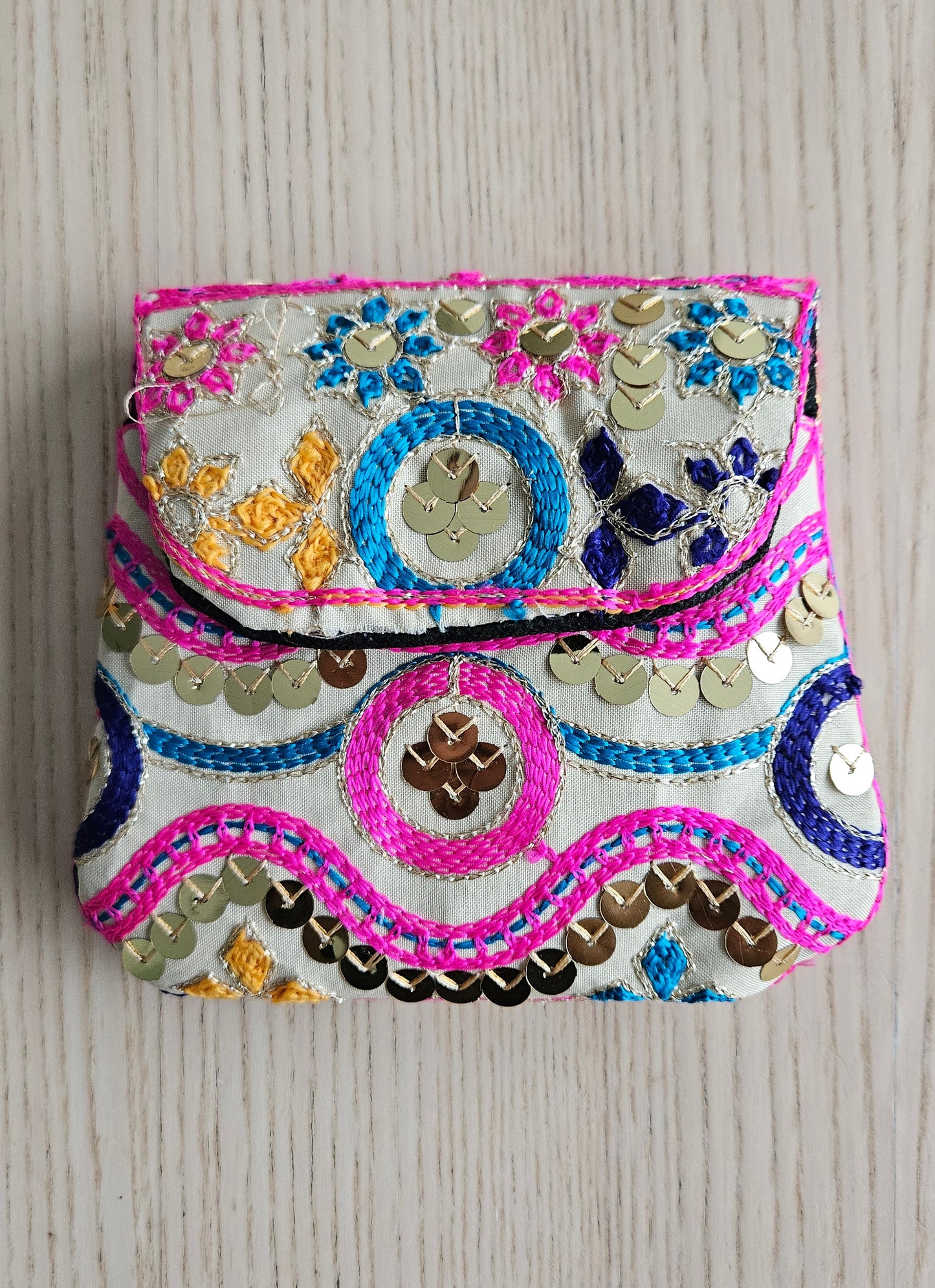 Kindertasje met pailletjes