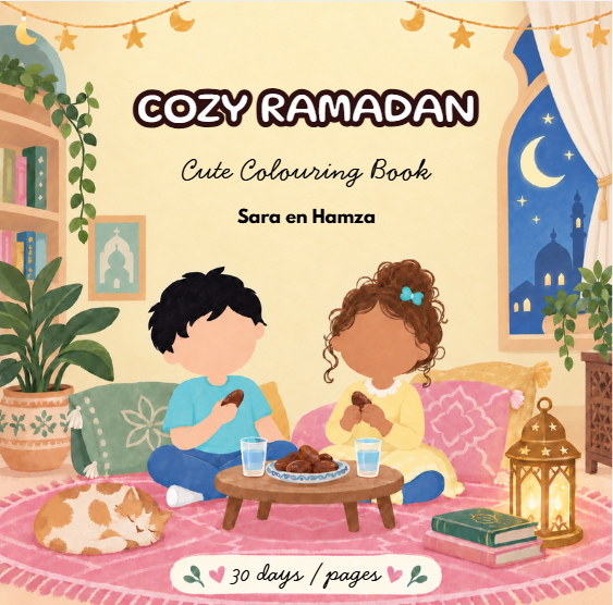 Kleurboek Ramadan voor peuters, kleuters