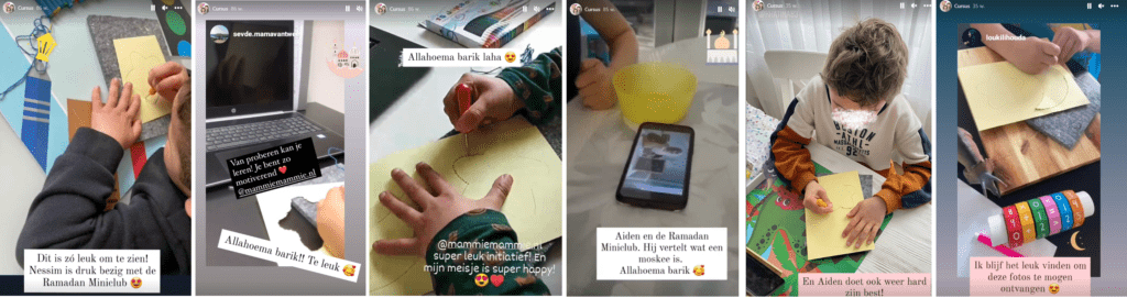 Online creatieve Ramadan Miniclub