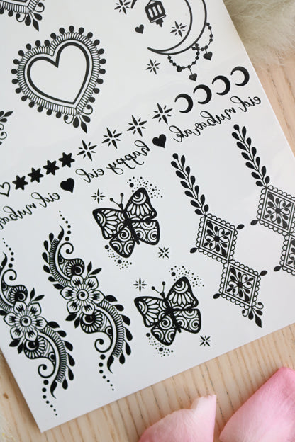 henna tattoo fessia stijl 