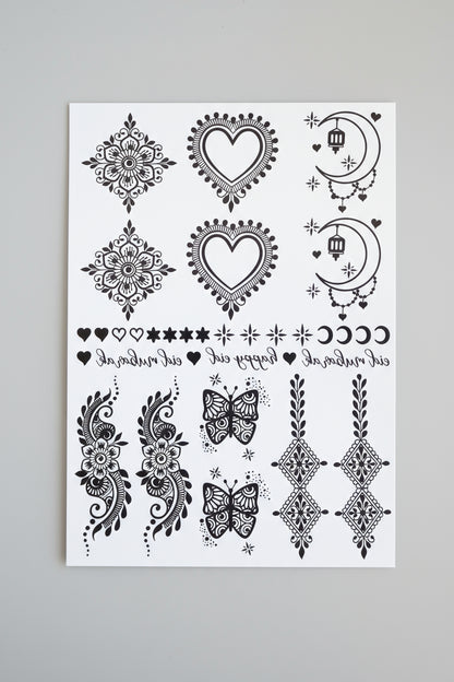 henna tattoos voor kinderen