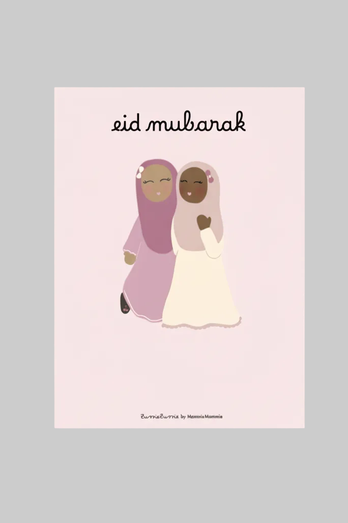 kaart_eid_mubarak_2025_meisjes