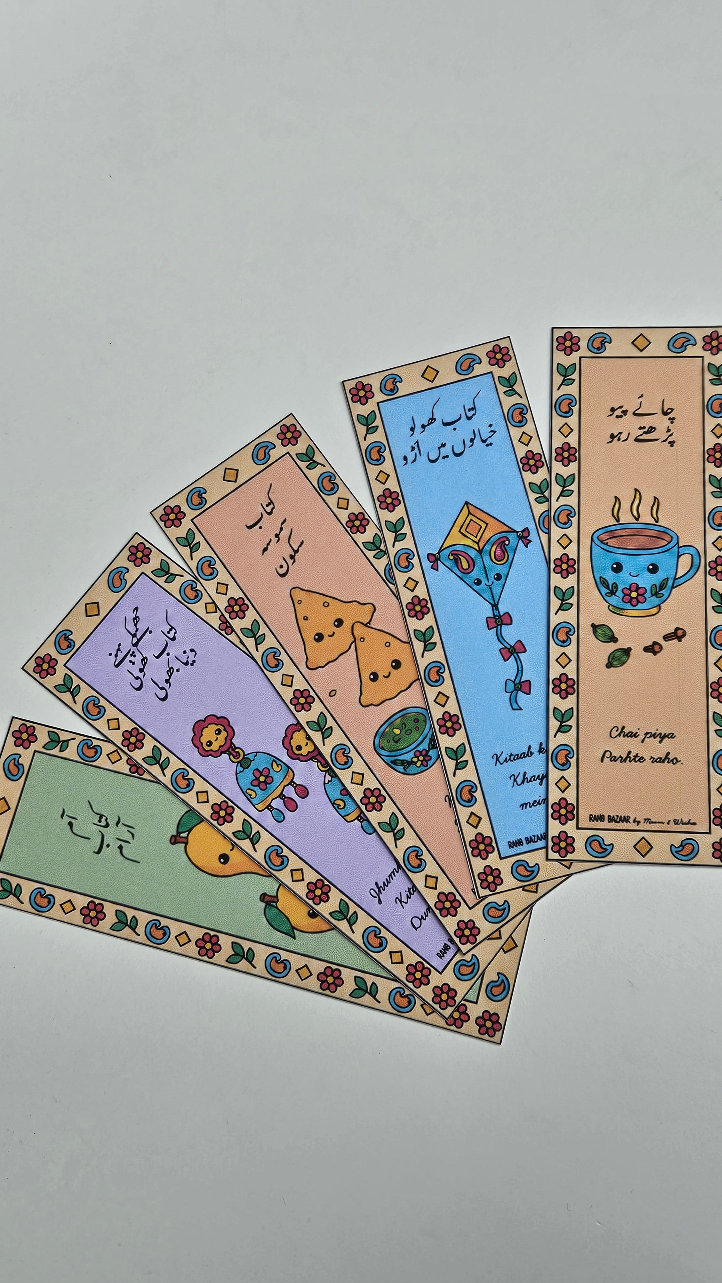 Cozy Pakistan – Cute Bookmarks Set | 5 stuks