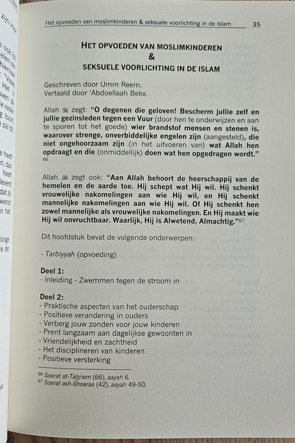 Opvoedboek: opvoeding & seksuele voorlichting in de islam