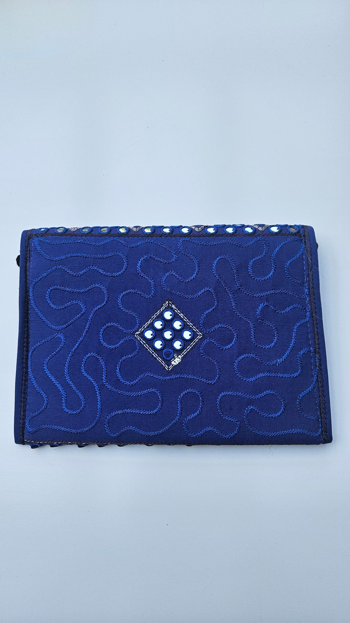 Traditioneel clutch met glimmertjes