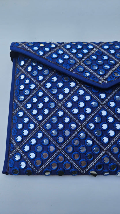Traditioneel clutch met glimmertjes