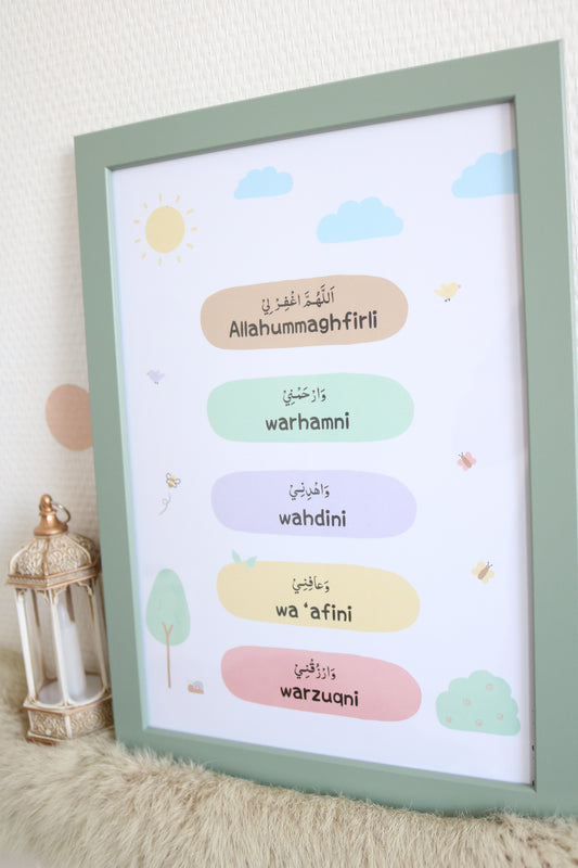 sunnah poster kinderen